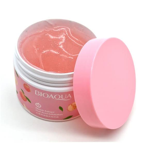 BioAqua Peach Extract Fruit Acid Exfoliating Face Gel Cream  (140g)